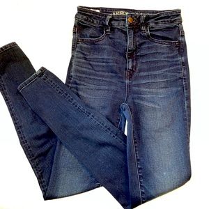 American Eagle highest rise jegging